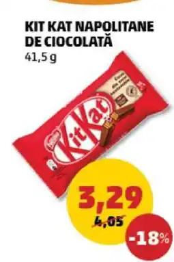 Penny Kit Kat Napolitane de Ciocolată Ofertă