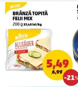 Penny Brânză Topită Felii Mix Ofertă