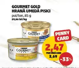 Penny GOURMET GOLD HRANĂ UMEDĂ PISICI Ofertă
