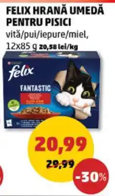 Penny Felix hrană umedă pentru pisici Ofertă