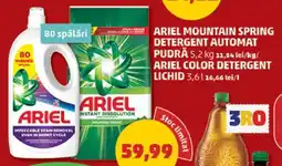 Penny ARIEL Mountain Spring Detergent Ofertă