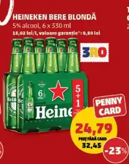 Penny HEINEKEN Bere blondă Ofertă