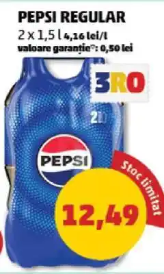 Penny PEPSI REGULAR Ofertă