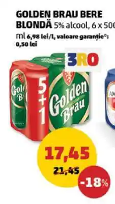 Penny GOLDEN BRAU Bere blondă Ofertă