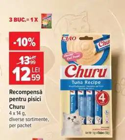 Carrefour Recompensă pentru pisici Churu Ofertă