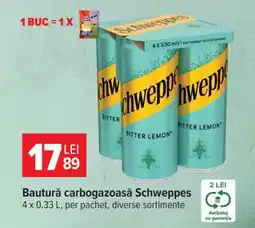 Carrefour Băutură carbogazoasă Schweppes Ofertă