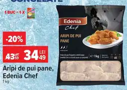 Carrefour Aripi de pui pane Edenia Chef Ofertă
