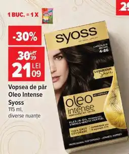 Carrefour Vopsea de păr Oleo Intense Syoss Ofertă