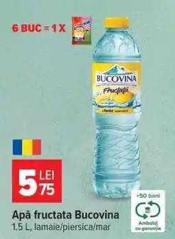 Carrefour Apă fructată Bucovina Ofertă