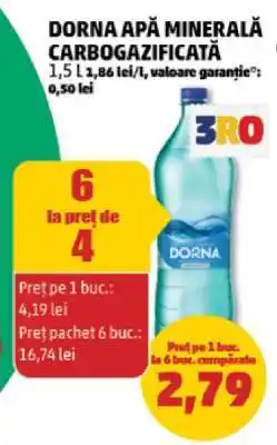 Penny Dorna Apă Minerală Carbogazificată Ofertă