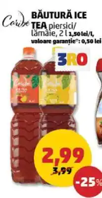 Penny Băutură Ice Tea Piersici/Lămâie Ofertă