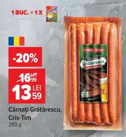 Carrefour Cârnați Grătărescu Cris-tim Ofertă