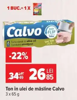 Carrefour Ton în ulei de măsline Calvo Ofertă