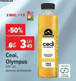 Carrefour Ceai Olympus Ofertă