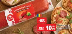 Carrefour Salam cu șuncă, Carrefour Classic Ofertă