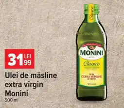 Carrefour Ulei de măsline extra virgin Monini Ofertă