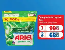 Carrefour Detergent rufe capsule Ariel Ofertă