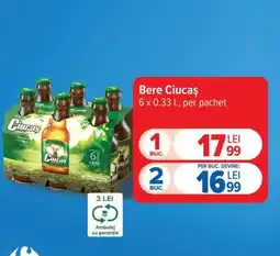 Carrefour Bere Ciucaș Ofertă
