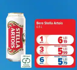 Carrefour Bere Stella Artois Ofertă