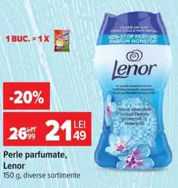 Carrefour Perle parfumate, Lenor Ofertă