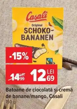 Carrefour Casali Original Schoko-Bananen Ofertă