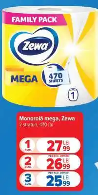 Carrefour Monorolă mega, Zewa Ofertă