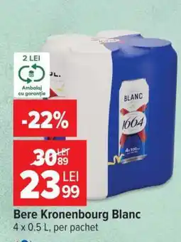 Carrefour Bere Kronenbourg Blanc Ofertă