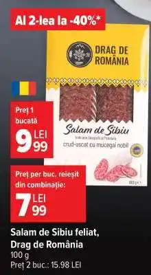 Carrefour Salam de Sibiu feliat Drag de România Ofertă