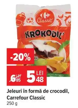 Carrefour Jeleuri în formă de crocodil, Carrefour Classic Ofertă