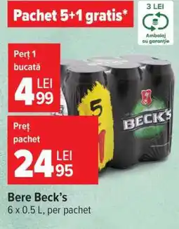 Carrefour Bere Beck's Ofertă