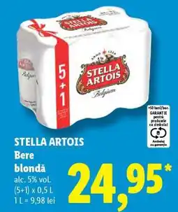 Lidl STELLA ARTOIS Ofertă