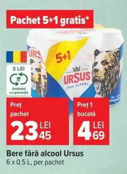 Carrefour Bere fără alcool Ursus Ofertă