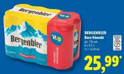 Lidl BERGENBIER Bere blondă Ofertă