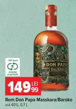 Carrefour Rom Don Papa Masskara/Baroko Ofertă