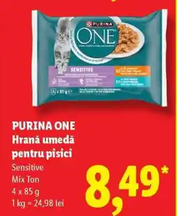 Lidl Purina One Hrană umedă pentru pisici Ofertă
