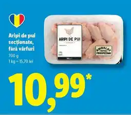 Lidl Aripi de pui sectionate, fără vârfuri Ofertă
