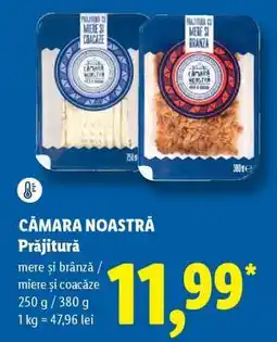 Lidl CĂMARA NOASTRĂ Prăjitură Ofertă