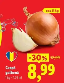 Lidl Ceapă galbenă Ofertă