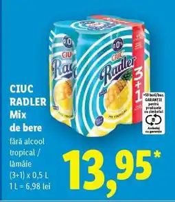 Lidl CIUC RADLER Mix de bere Ofertă