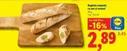 Lidl Baghetă umplută cu unt și usturoi Ofertă