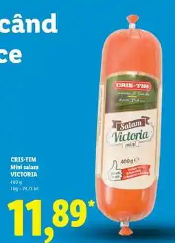 Lidl CRIS-TIM MINI SALAM VICTORIA Ofertă