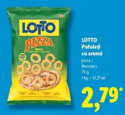 Lidl LOTTO Pufuleți cu aromă Ofertă