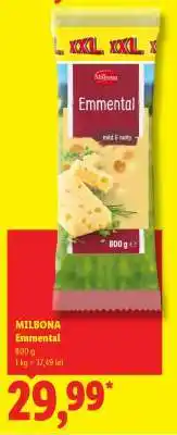 Lidl Milbona Emmental Ofertă