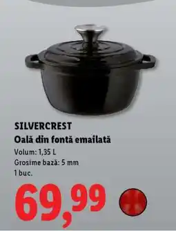 Lidl SILVERCREST Oală din fontă emailată Ofertă