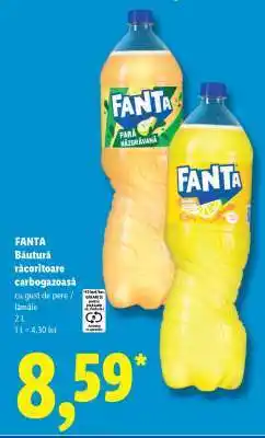 Lidl Fanta Băutură răcoritoare carbogazoasă Ofertă