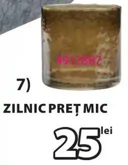 JYSK Theis suport lumânare sticlă Ofertă