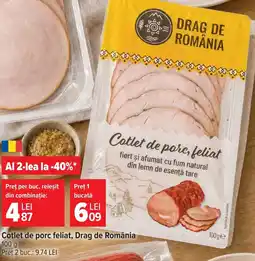Carrefour Market Drag de românia cotlet de porc feliat Ofertă