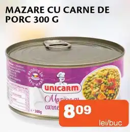 Unicarm unicarm mazăre cu carne de porc Ofertă