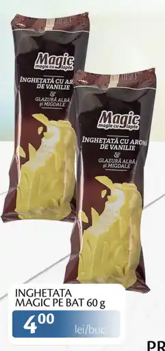 Unicarm Magic inghetata cu aroma de vanilie si migdale Ofertă