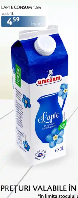 Unicarm Lapte de consum 1.5%
